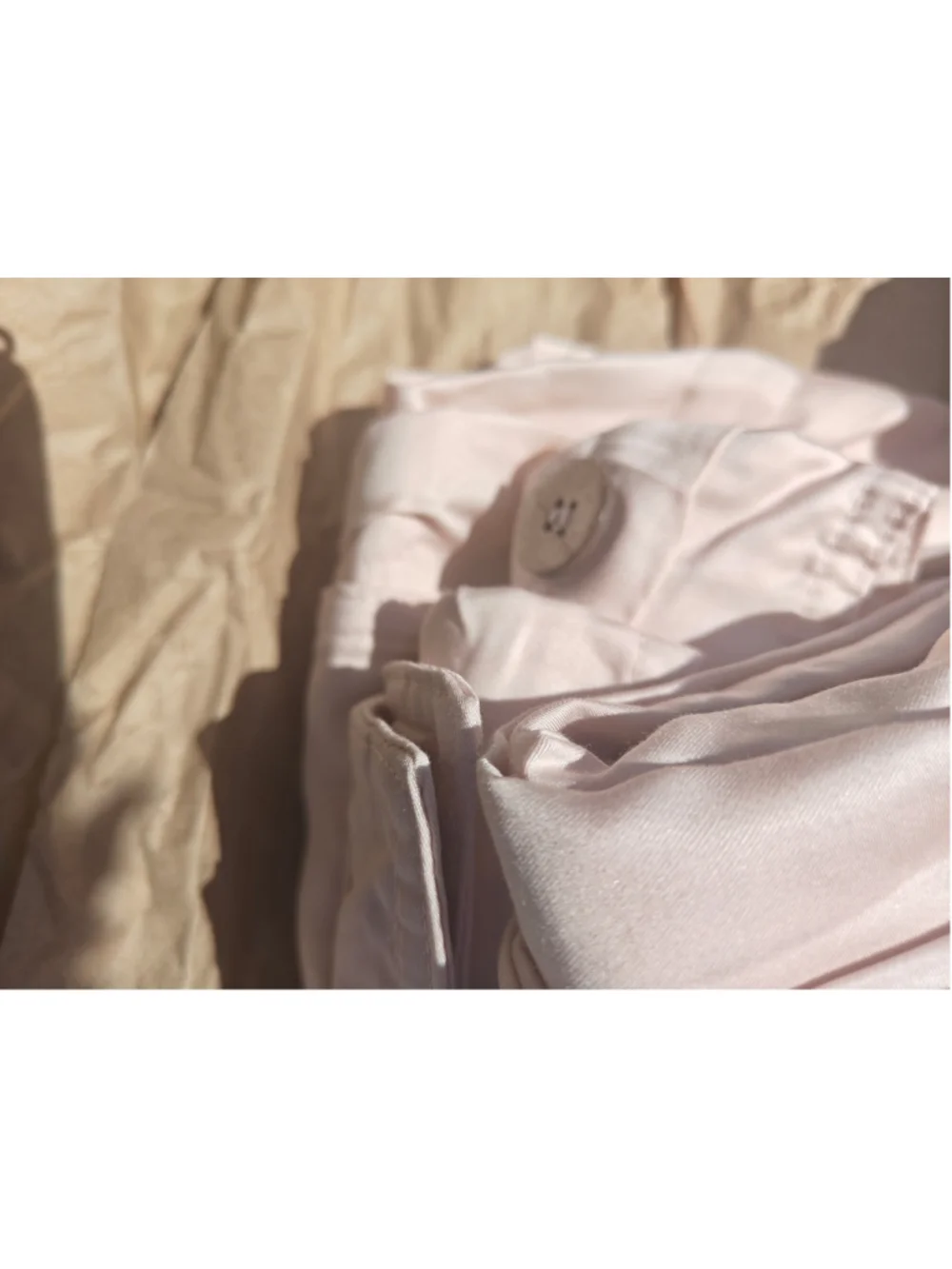 OLIVE & CRATE EUCALYPTUS - KING DUVET COVER SET Barely Pink [+Pillowcases]